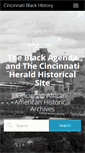 Mobile Screenshot of cincinnatiblackhistory.com